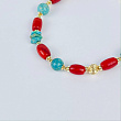 Браслет из Коралла и Бирюзы