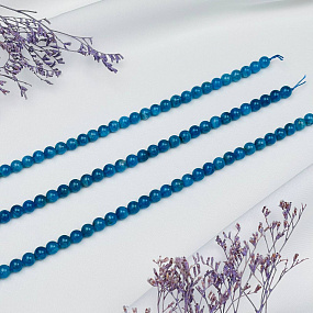 Бусины для украшений из Апатита (60 бусин), Артикул: 086488 - изображение товара №3