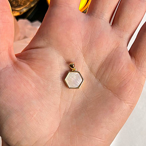 Подвеска перламутровая (1 шт), Артикул: 096797 - изображение товара №1