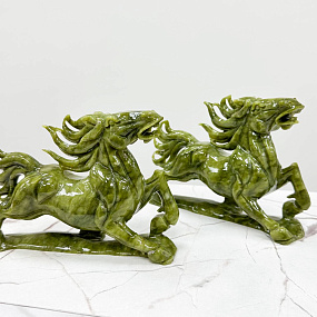 Статуэтка резная Конь из Змеевика, Артикул: 117297 - изображение товара №3