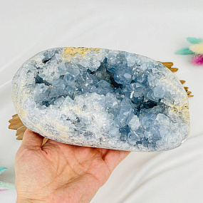 Друза Целестина на подставке, Артикул: 118192 - изображение товара №2