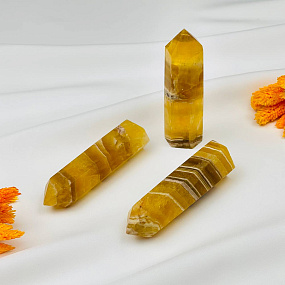 Кристалл из желтого Флюорита, Артикул: 081533 - изображение товара №1