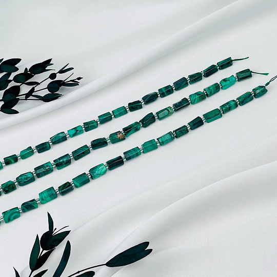 Бусины для украшений из Малахита, Артикул: 116299 - изображение товара №3