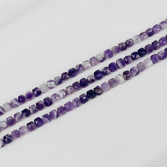 Бусины для украшений из Аметиста (70 бусин), Артикул: 075688 - изображение товара №1