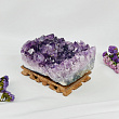 Друза Аметиста на подставке