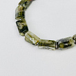 Браслет из Мусковита (зеленый Лепидолит)