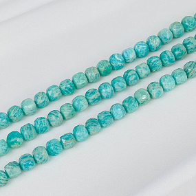 Бусины для украшений из Амазонита (42 бусины)