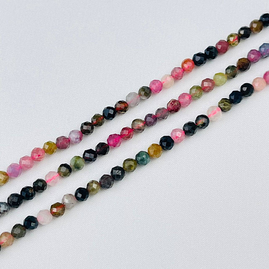 Бусины для рукоделия из Турмалина огранка, Артикул: 052342 - изображение товара №1