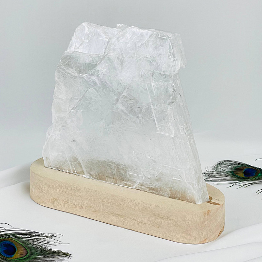 Срез Селенита на подставке, Артикул: 117475 - изображение товара №1