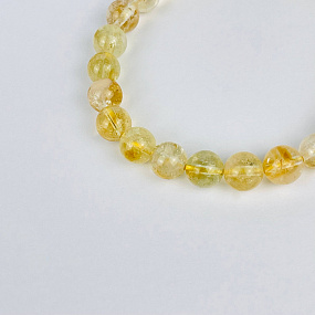 Браслет из Цитрина, Артикул: 076914 - изображение товара №3