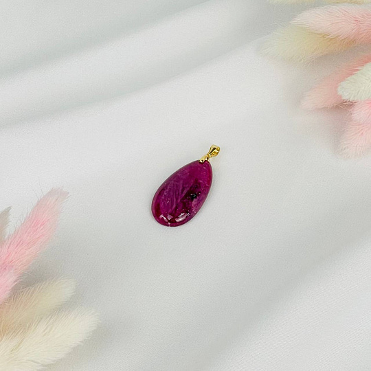 Кулон из Рубина, Артикул: 116615 - изображение товара №2