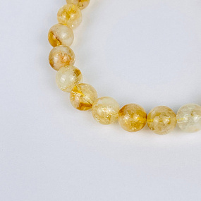 Браслет из Цитрина, Артикул: 077864 - изображение товара №3
