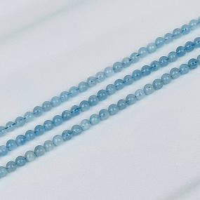 Бусины для украшений из Аквамарина (78 бусин), Артикул: 089671 - изображение товара №1