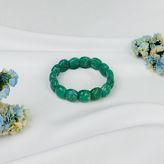 Браслет из Амазонита, Артикул: 116683 - изображение товара №2