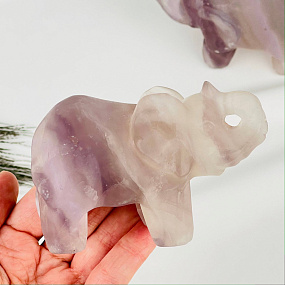 Фигурка Слон из Флюорита, Артикул: 117436 - изображение товара №3