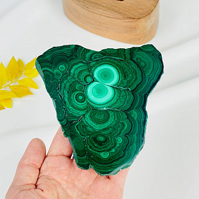 Срез Малахита на подставке, Артикул: 116126 - изображение товара №2