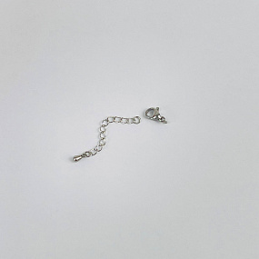 Замочек: Карабин с цепочкой маленький, Артикул: 116938 - изображение товара №2