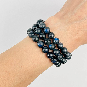 Бусины для украшений из Лабрадора (48 бусин), Артикул: 084839 - изображение товара №2