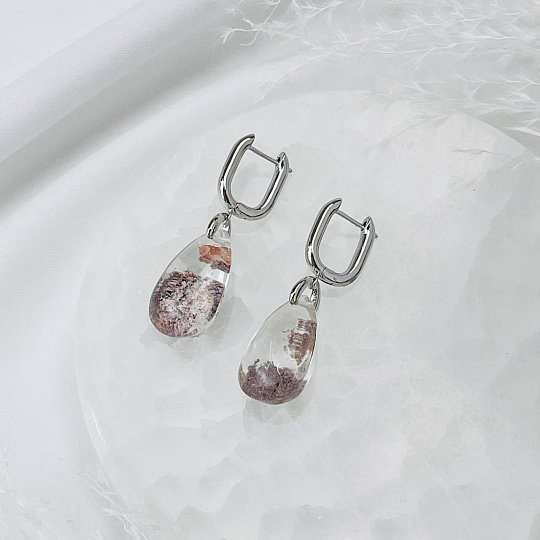 Серьги из Лодолита, Артикул: 114541 - изображение товара №2