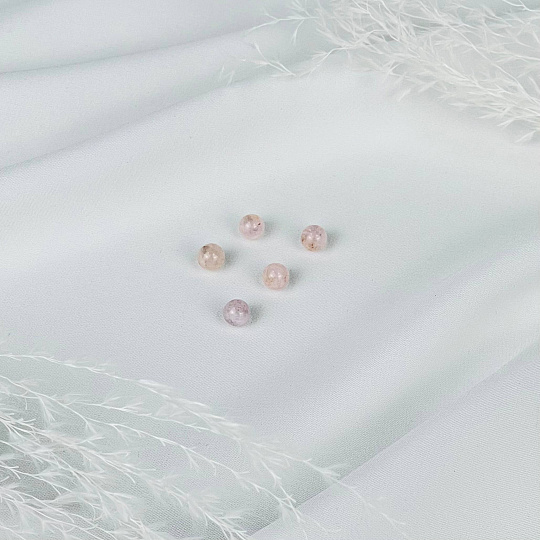 Бусины для украшений из Морганита (5 шт), Артикул: 116790 - изображение товара №1