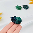 Фигурка Кошка из Флюорита