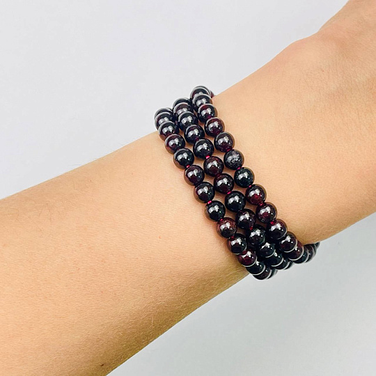 Бусины для украшений из Граната, Артикул: 093126 - изображение товара №1