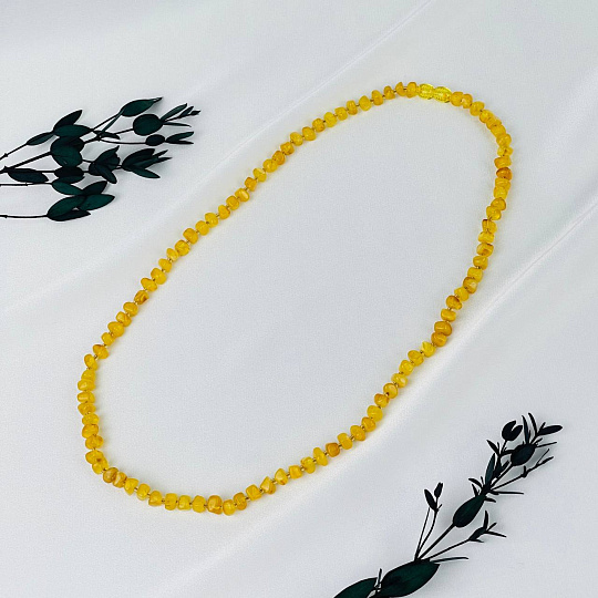 Колье из Янтаря, Артикул: 116060 - изображение товара №1