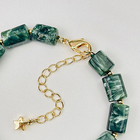 Браслет из Серафинита, Артикул: 112410 - изображение товара №4