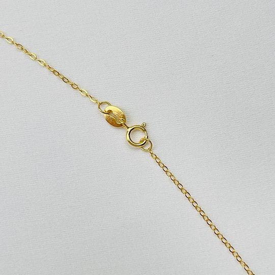 Кулон на цепочке из Цитрина, Артикул: 105611 - изображение товара №4