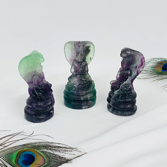 Статуэтка Будда из Флюорита, Артикул: 117373 - изображение товара №1