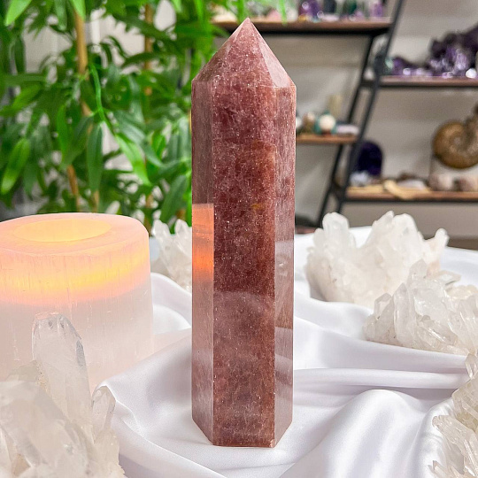 Кристалл-Генератор из Клубничного кварца, Артикул: 104929 - изображение товара №2