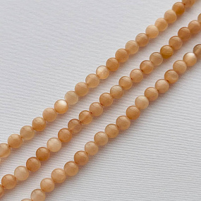 Бусины для украшений из Лунного камня