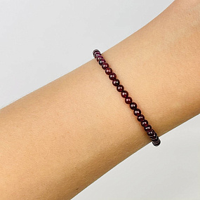 Браслет из камня Гранат (Пироп), Артикул: 072984 - изображение товара №1