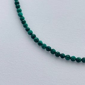 Бусы из Малахита, Артикул: 102185 - изображение товара №2