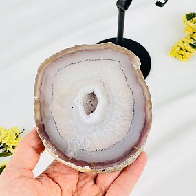 Срез Агата на подставке, Артикул: 117353 - изображение товара №2