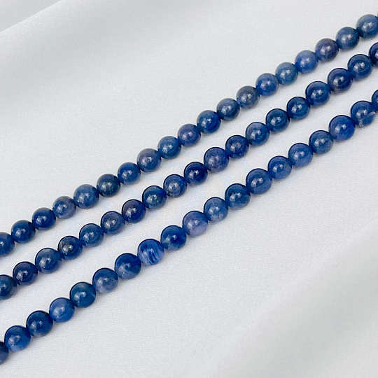 Бусины для украшений из Танзанита (70 бусин), Артикул: 076454 - изображение товара №1