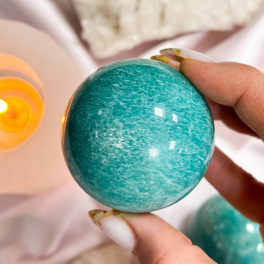 Шар из Амазонита, Артикул: 103443 - изображение товара №3