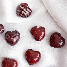 Сердце из Яшмы красной