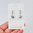 Серьги из перепелиной Яшмы