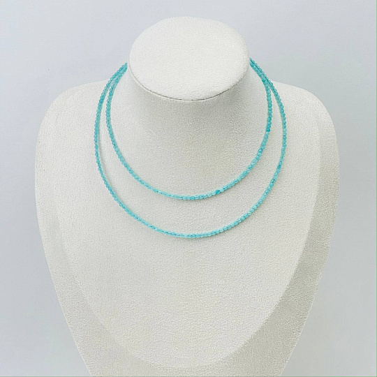 Украшение- трансформер (колье/браслет) из Амазонита, Артикул: 115590 - изображение товара №2