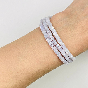 Бусины для украшений из Перламутра (155 бусин)