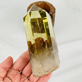 Кристалл из Цитрина на подставке, Артикул: 113375 - изображение товара №2