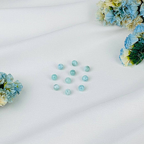 Бусины для украшений из Ларимара (10 шт)