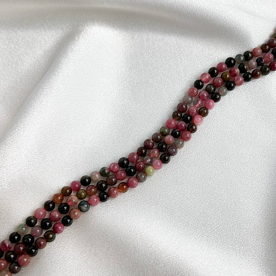 Бусины для украшений из Турмалина микс, Артикул: 096415 - изображение товара №2