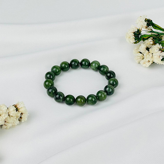 Браслет из Нефрита, Артикул: 077569 - изображение товара №3