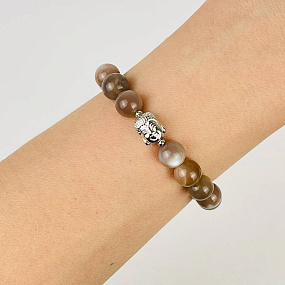 Браслет Будда из Лунного камня