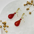 Серьги из Сердолика