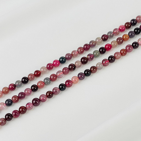 Бусины для украшений из Шпинели микс (52 бусины), Артикул: 116934 - изображение товара №1