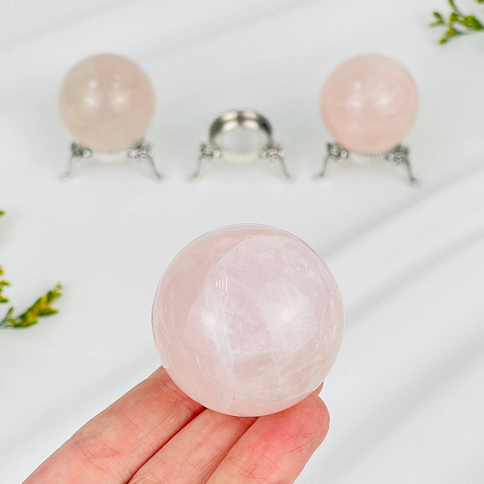 Шар из Розового кварца., Артикул: 114097 - изображение товара №2