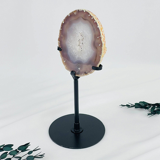 Срез Агата на подставке, Артикул: 117358 - изображение товара №3